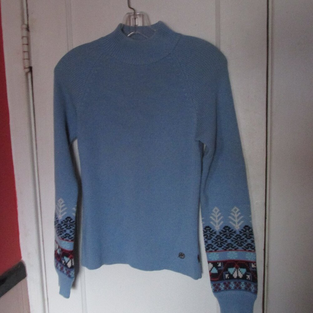 The North Face A5 Series Blue Fair Isle  Sweater Size SP